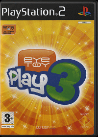 Eye Toy Play 3 PAL Playstation 2 PAL box art